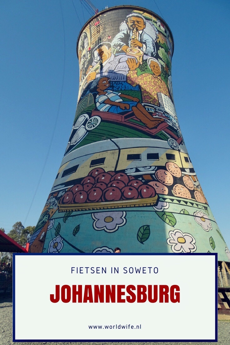 Fietstour door Soweto, Johannesburg, Zuid-Afrika - www.worldwife.nl