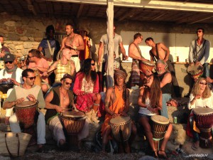 zonsondergang Cala de Benirras Ibiza