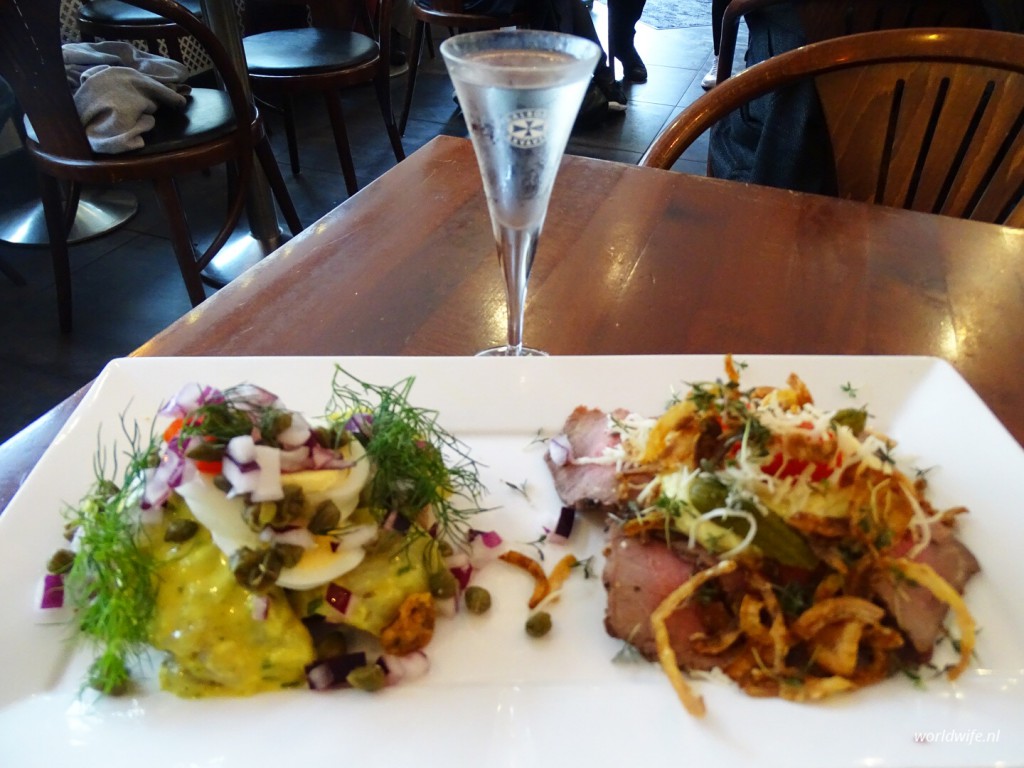 waar smørrebrod eten in Kopenhagen