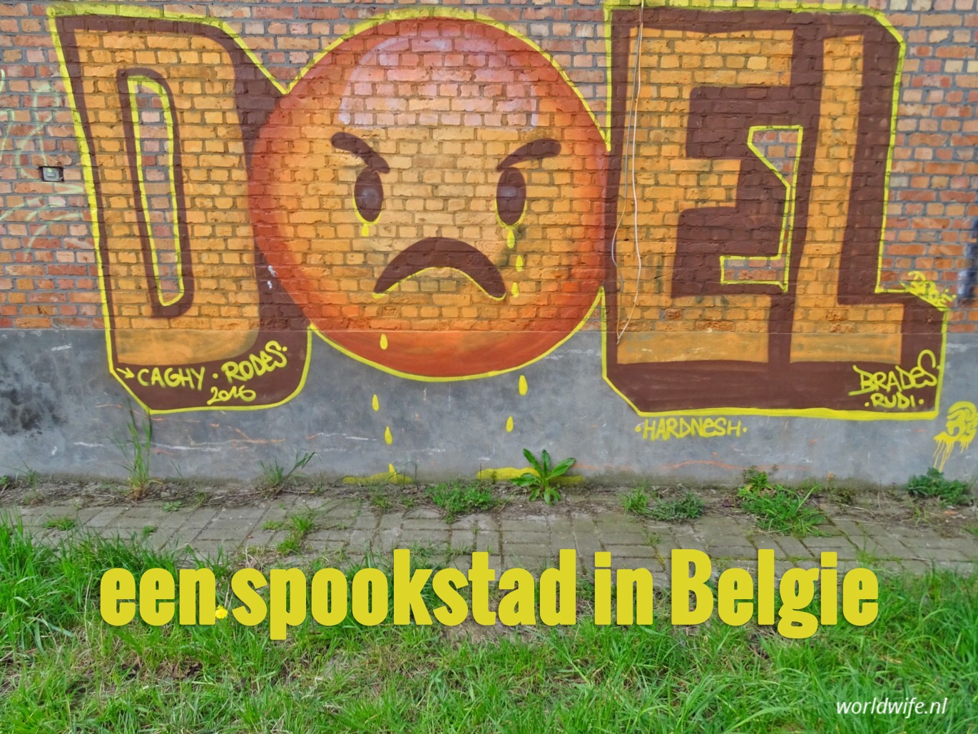 Spookstad Doel Belgie