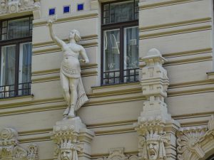 Albert street Riga Alberta Iela art nouveau