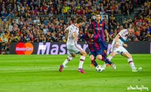 voetballiefhebber barcelona