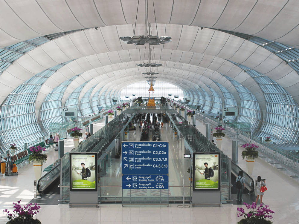 Tips vliegveld Bangkok Thailand