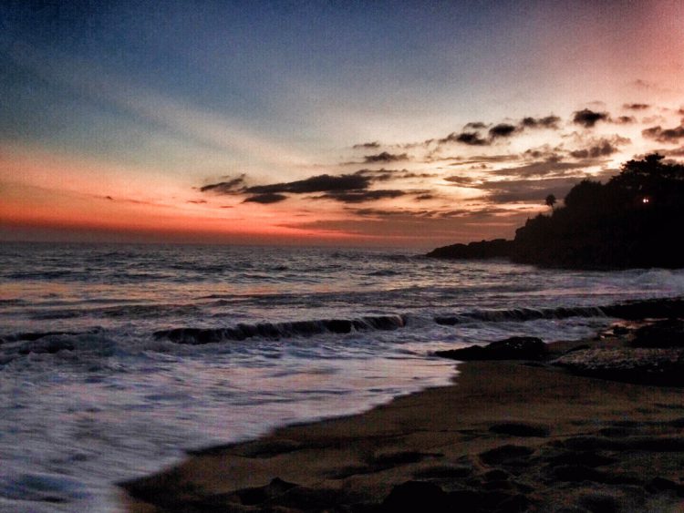sunset beach Nusa Lembongan
