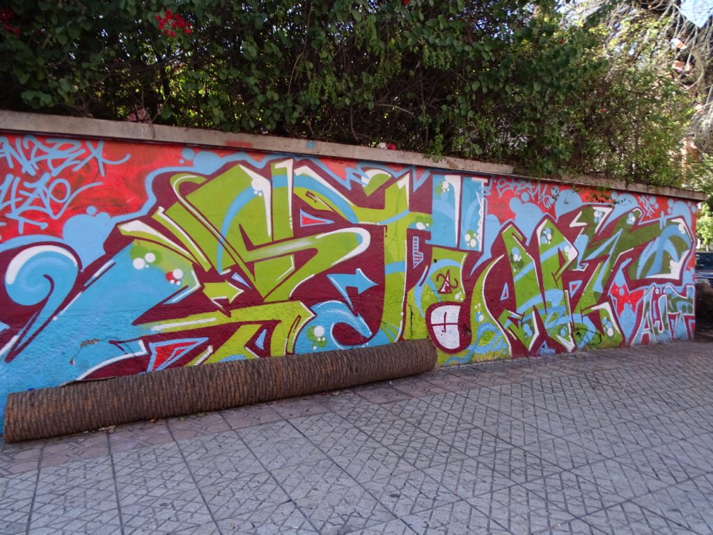 graffiti marrakech