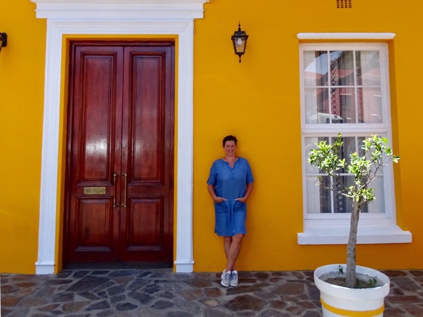 Gekleurde huisjes in Bo Kaap Kaapstad