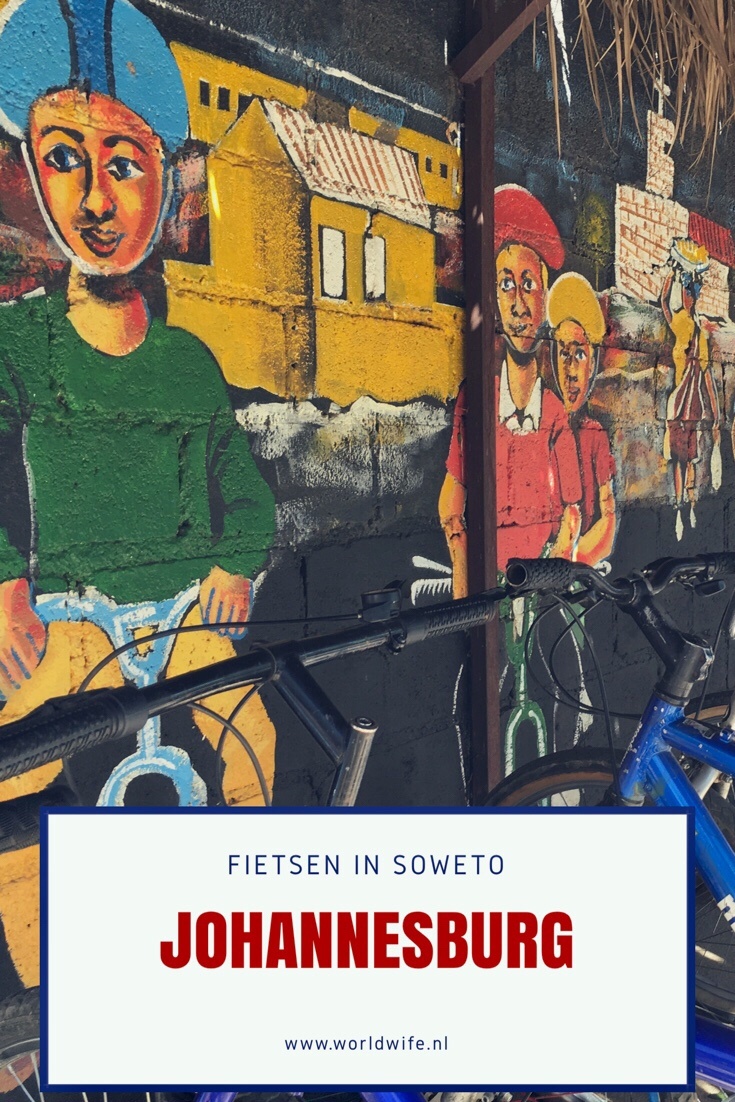 Fietstour door Soweto, Johannesburg, Zuid-Afrika - www.worldwife.nl
