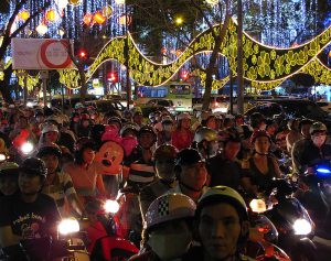 op vakantie met kerst