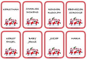 free printable Wie ben ik? - kersteditie #gratis