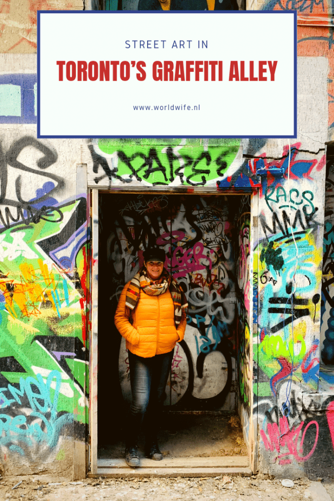 Graffiti Alley in Toronto is the place to be voor street art liefhebbers.