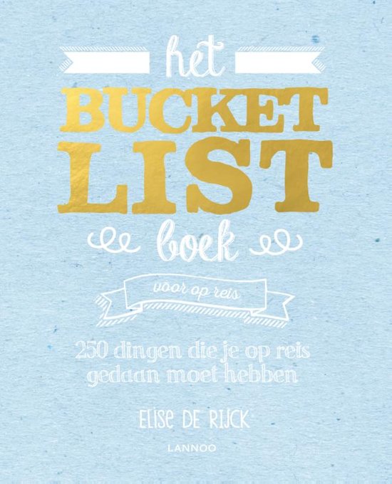 bucketlist boek voor op reis