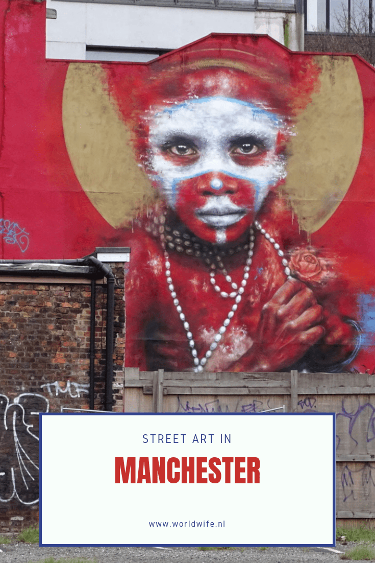 Waar vind je de mooiste street art in Manchester? #streetart #manchester #northernquarter