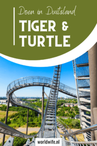 Doen in Duitsland: wandelen door de langzaamste achtbaan ter wereld in Duisburg, de Tiger & Turtle.