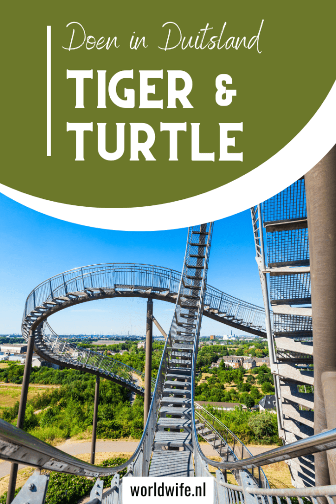 Doen in Duitsland: wandelen door de langzaamste achtbaan ter wereld in Duisburg, de Tiger & Turtle.