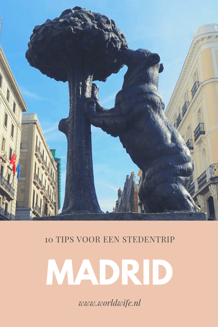 10 tips voor een stedentrip Madrid #travel #Spanje #Madrid