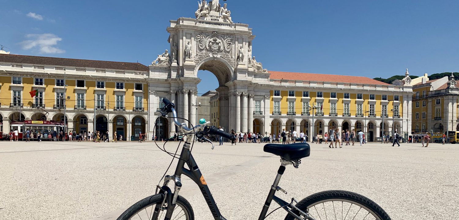 Fietsen in Lissabon