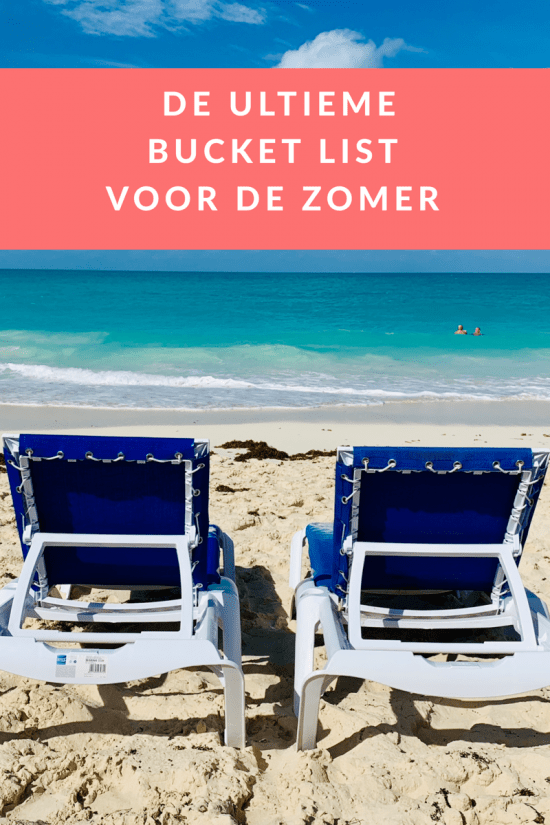 35 toffe activiteiten om te doen deze zomer #bucketlist