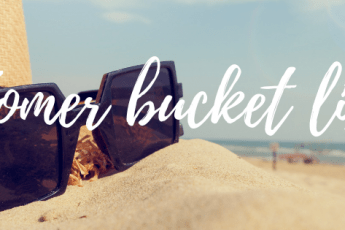 Bucket list voor de zomer