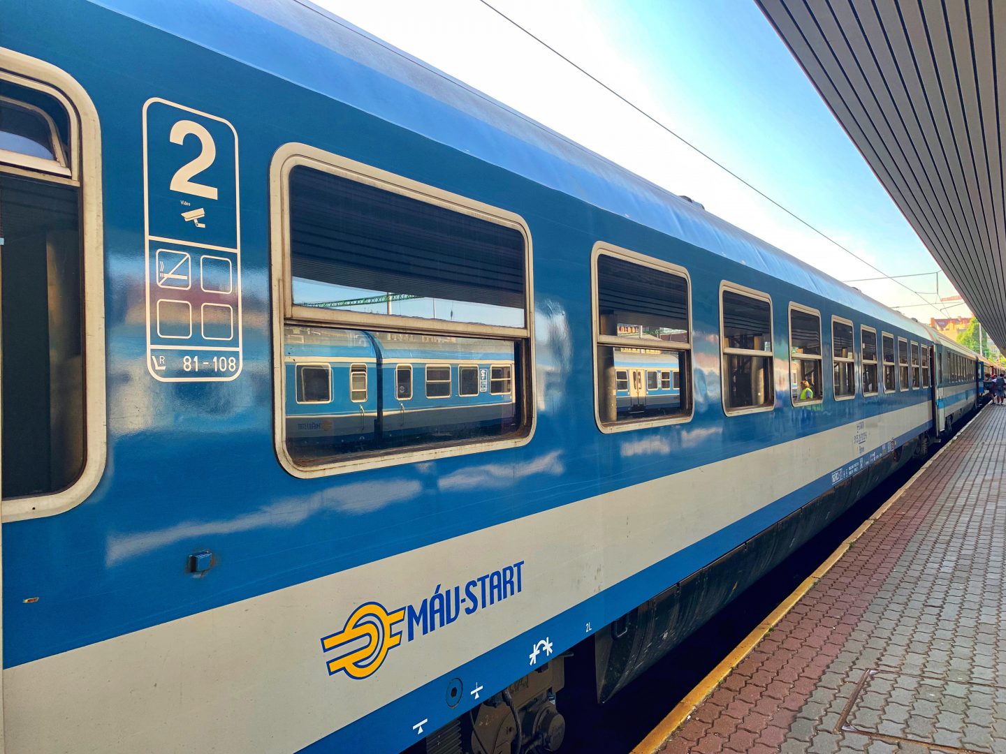Met de trein van Boedapest naar Ljubljana