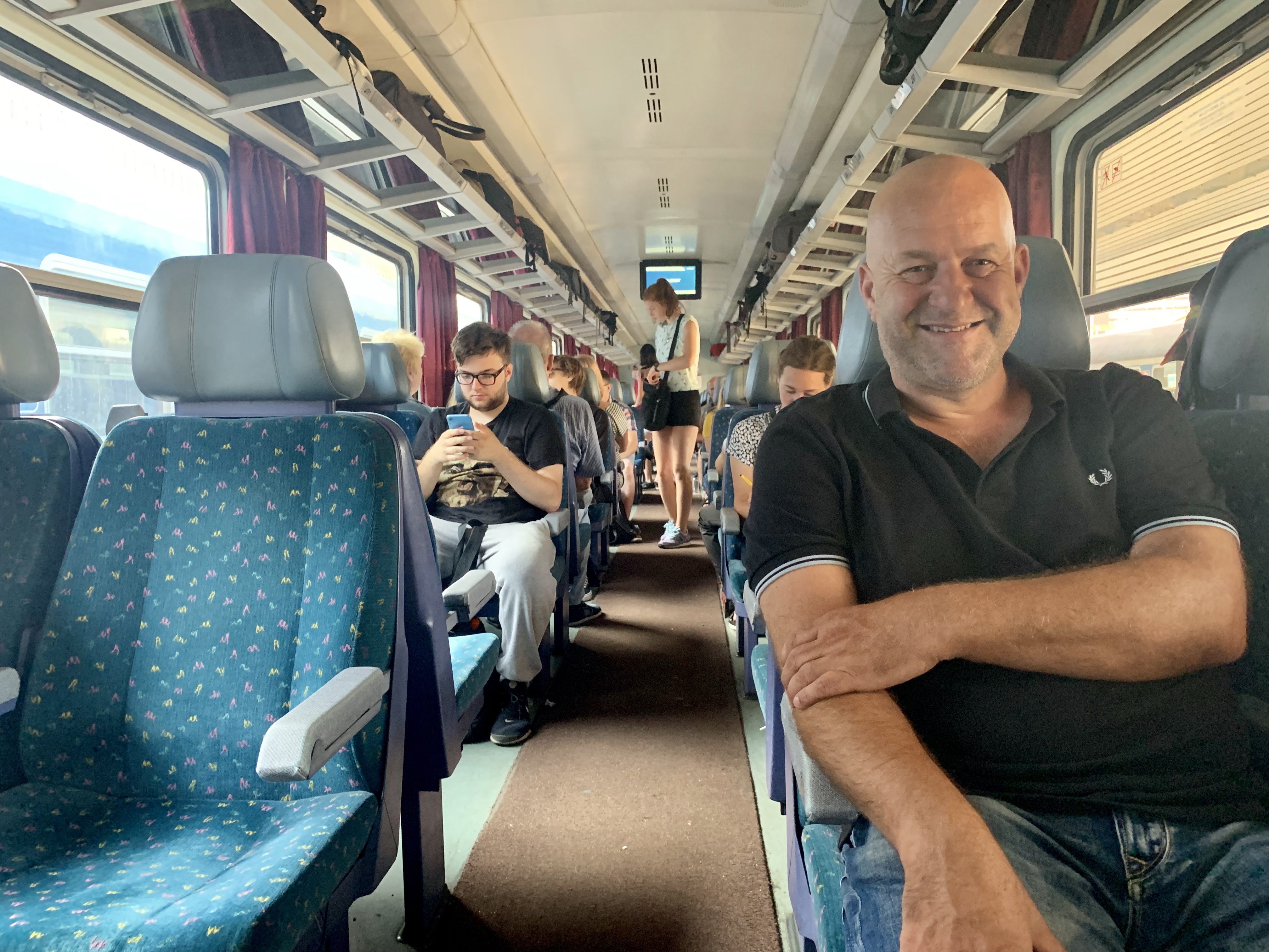 Met de trein van Boedapest naar Ljubljana