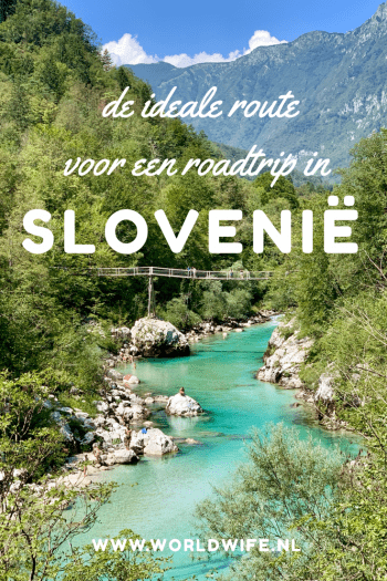 De ideale route voor een roadtrip in Slovenië