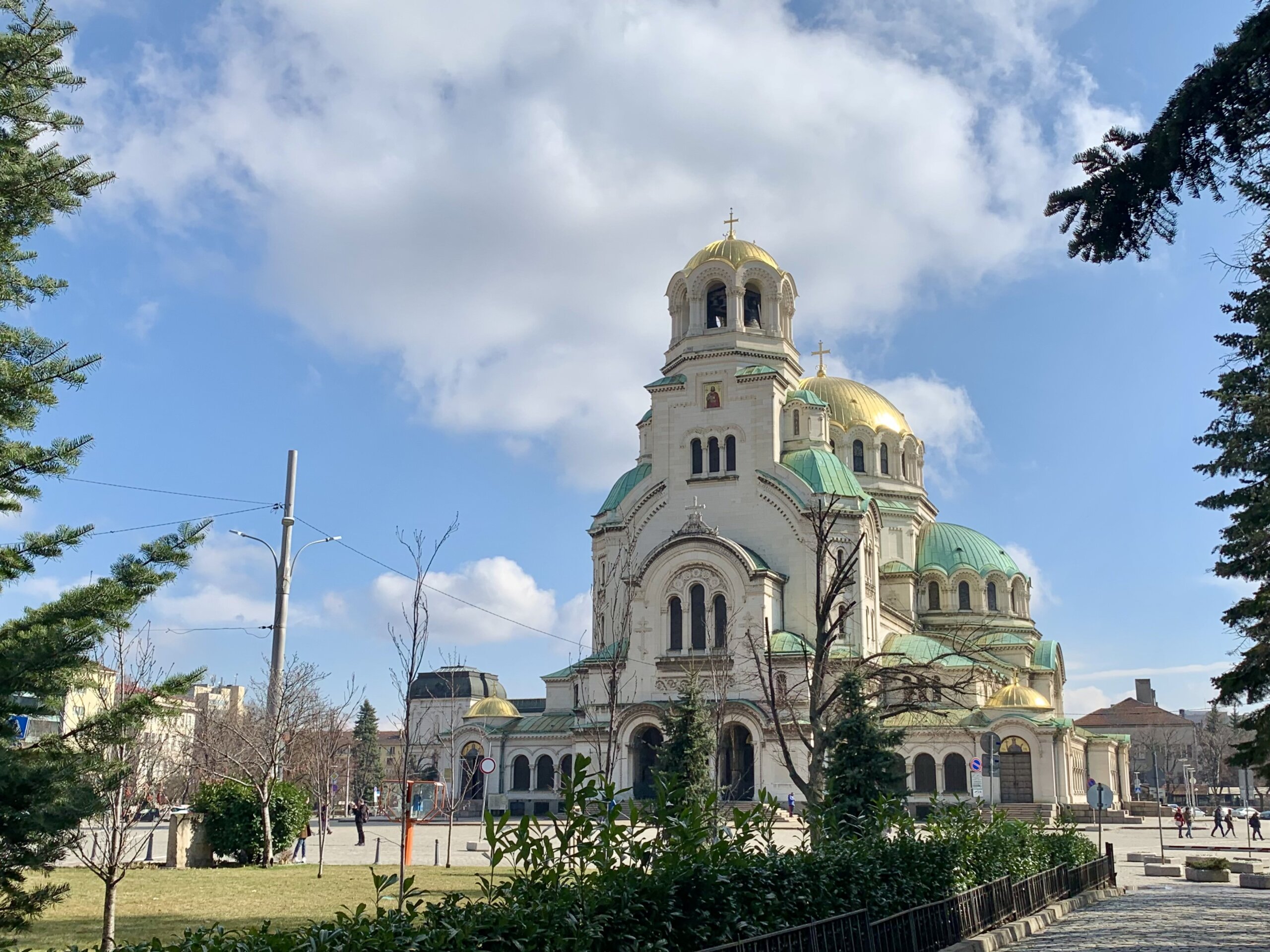 De Alexander Nevsky Kathedraal is een van de bekendste bezienswaardigheden in Sofia, Bulgarije.