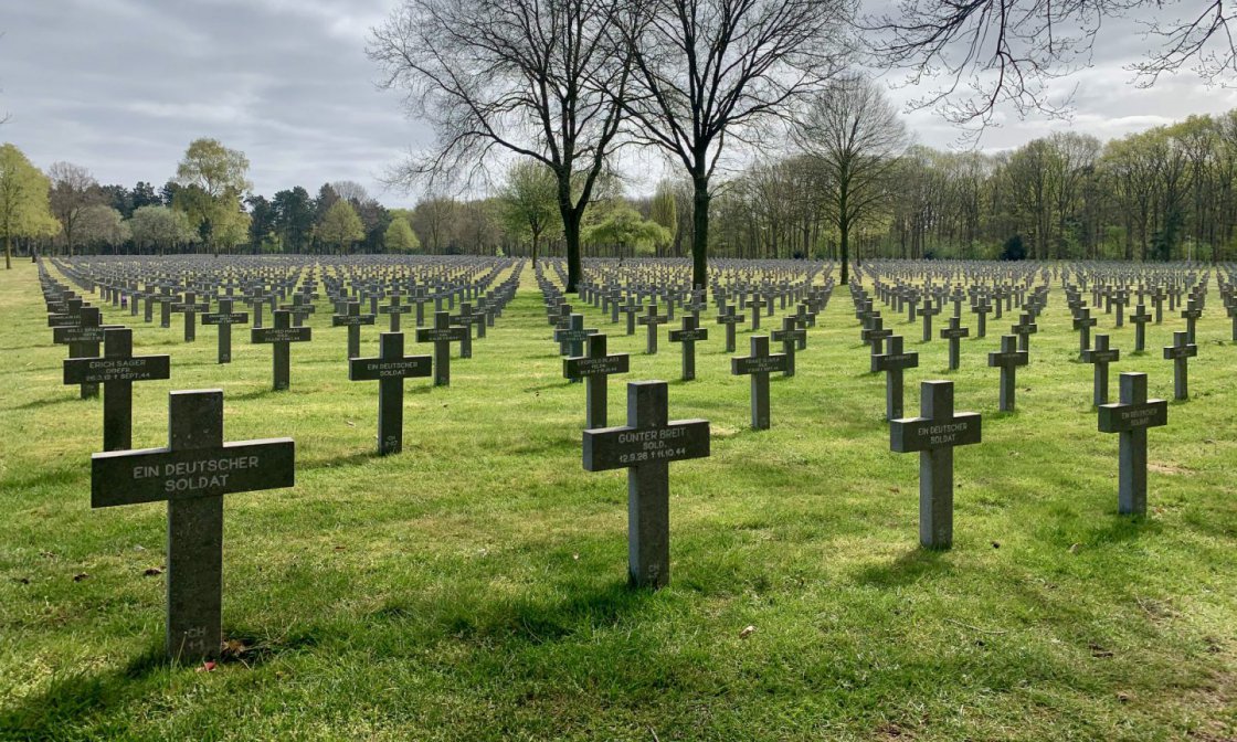 Duitse oorlogsbegraafplaats Ysselsteyn Limburg