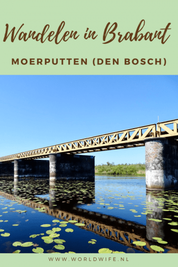 De Moerputterbrug, een stukje industrieel erfgoed midden in de natuur