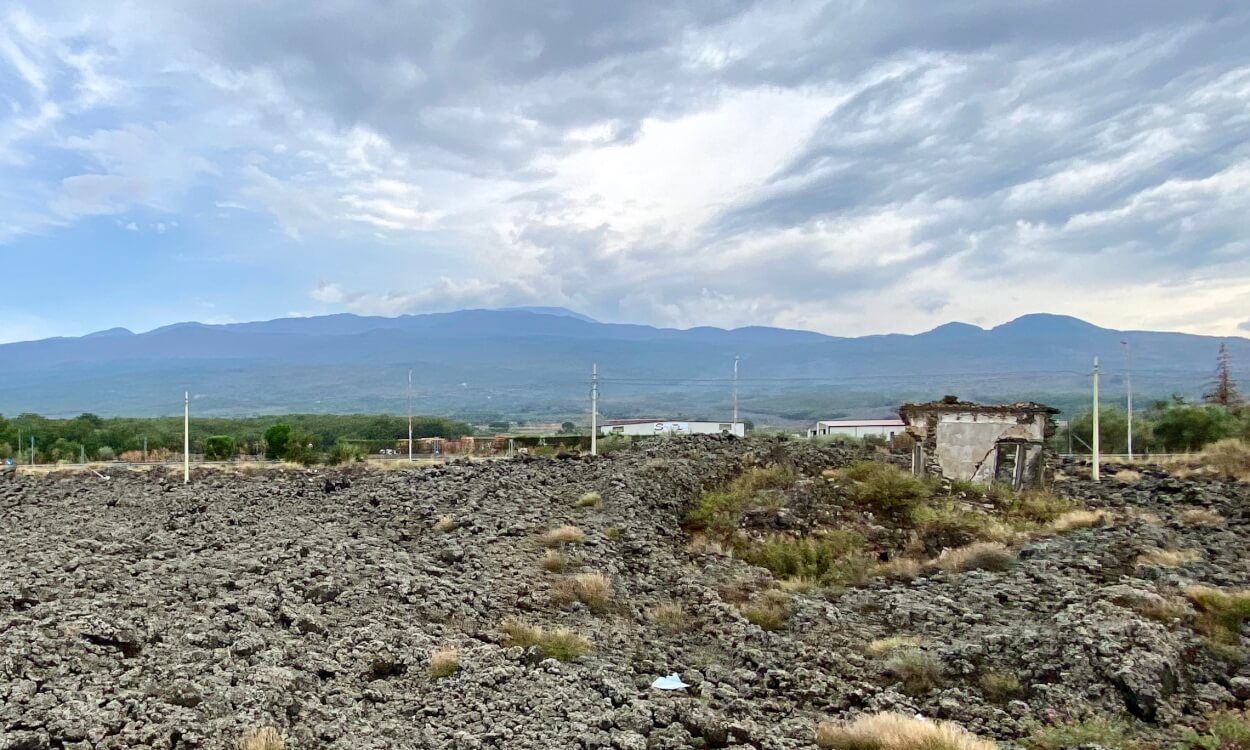 Etna lava