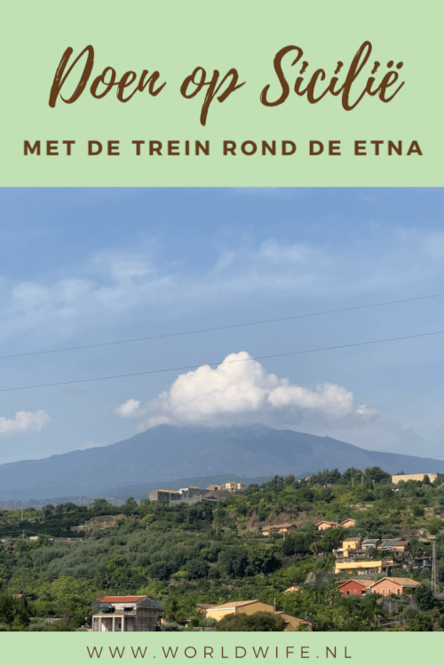 Wat te doen op Sicilie: met de trein rond de Etna  met Circumetnea
