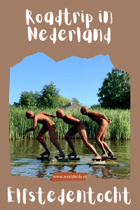 Maak eens een roadtrip in Nederland. Wat te doen in Friesland. Rij de Elfstedentocht met de auto of met de fiets.