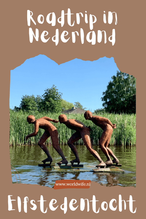 Maak eens een roadtrip in Nederland. Wat te doen in Friesland. Rij de Elfstedentocht met de auto of met de fiets.