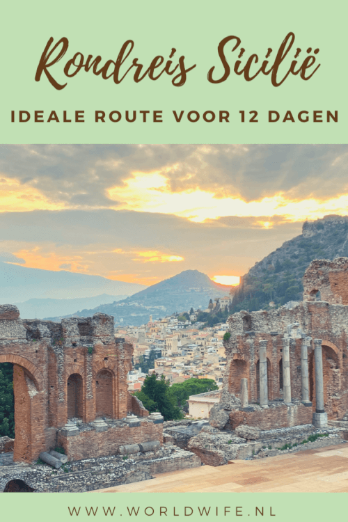 De ideale route voor een rondreis op Sicilie | Roadtrip Sicilie Italie