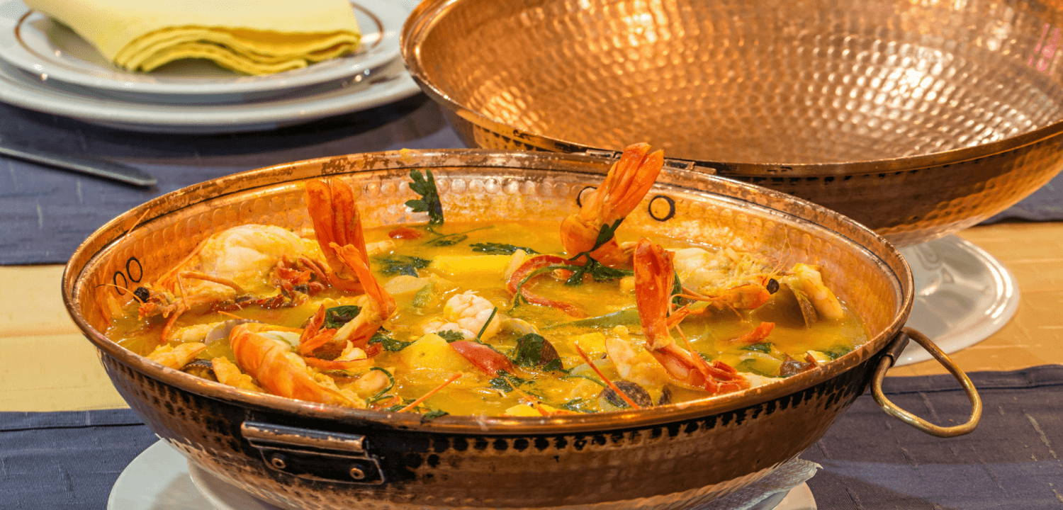Haal de smaak van Portugal in huis met dit recept voor cataplana de marisco #wereldgerecht