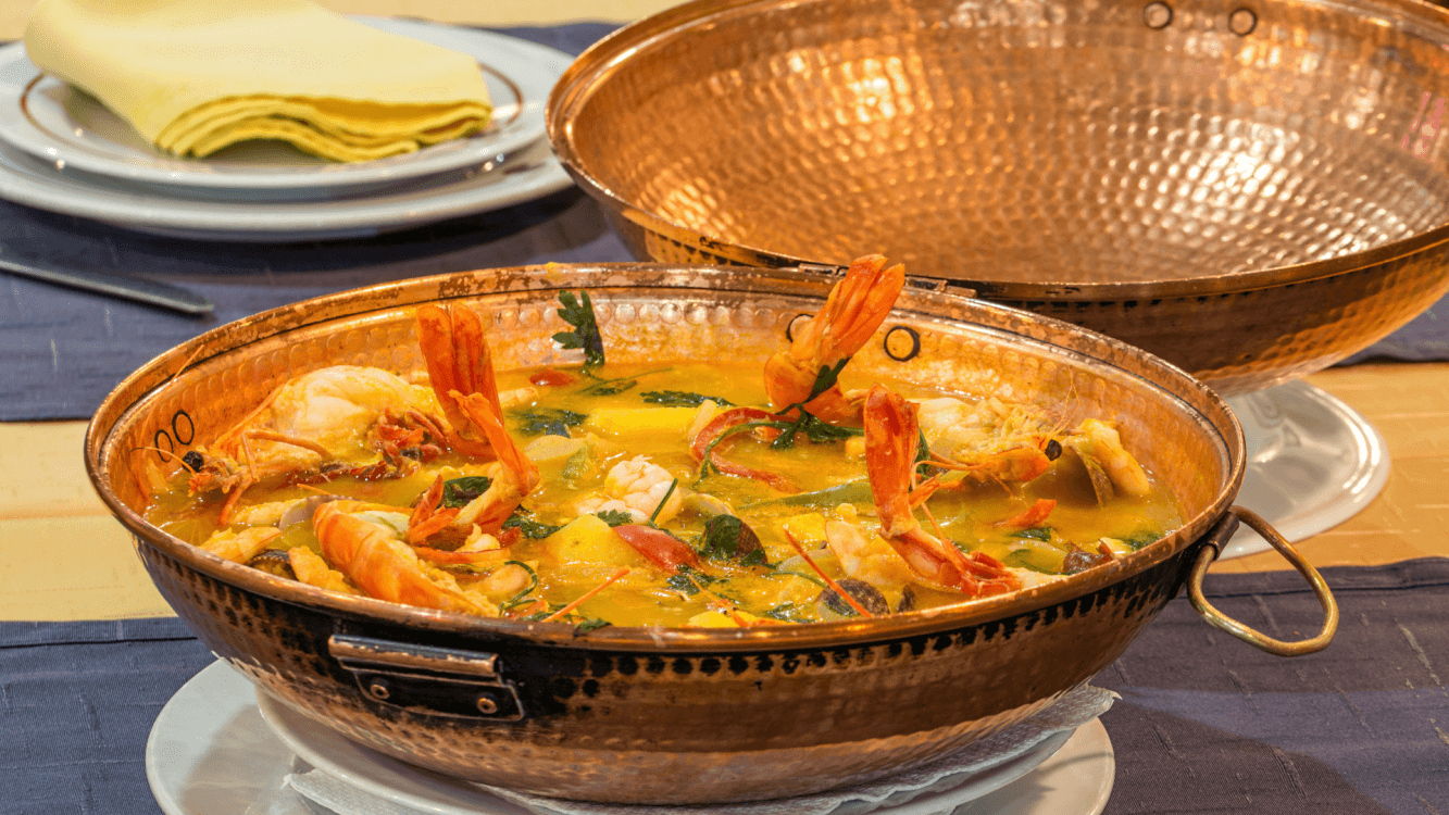 Haal de smaak van Portugal in huis met dit recept voor cataplana de marisco #wereldgerecht