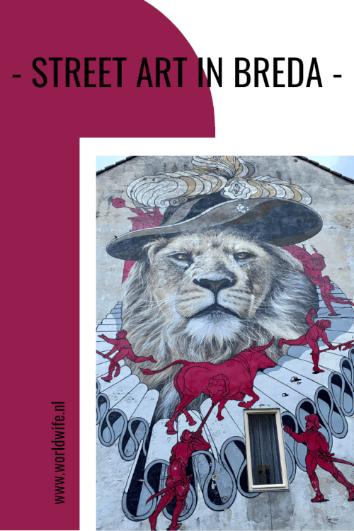 Ontdek de mooiste street art en graffiti in Breda met deze route van de #BlindWallsGallery #streetart #Nederland