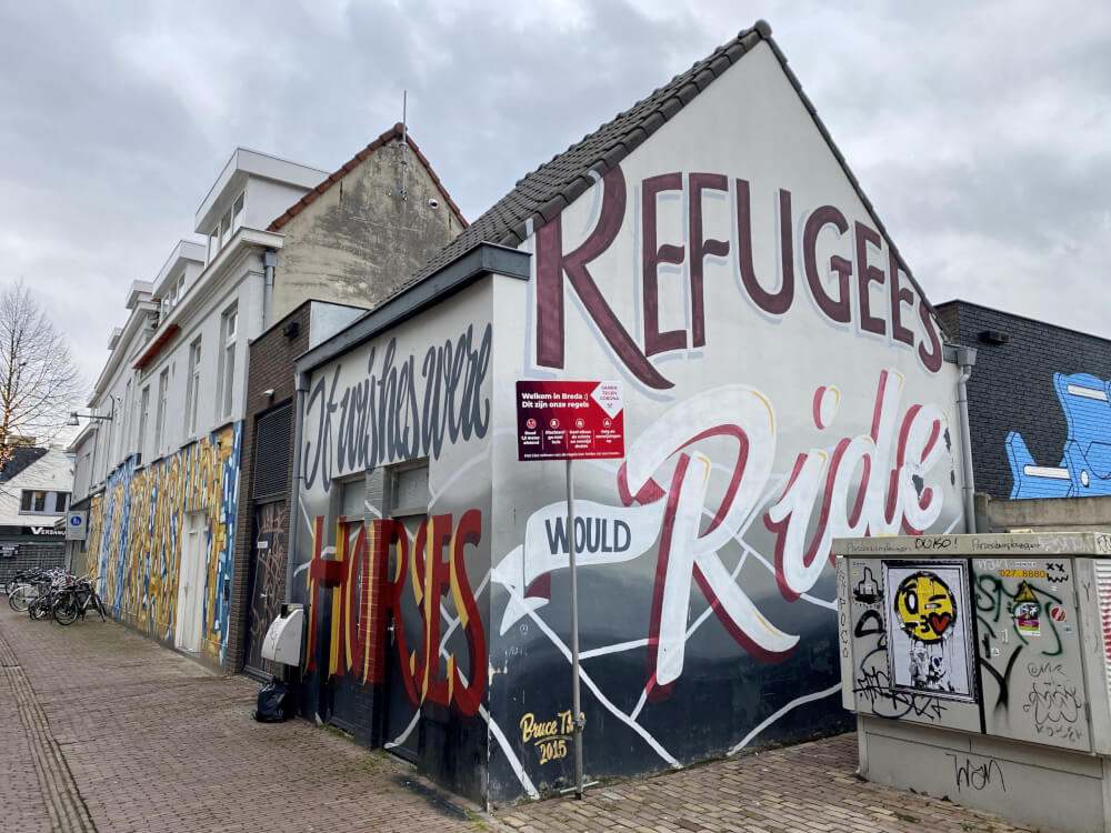 Street art en graffiti in Breda
