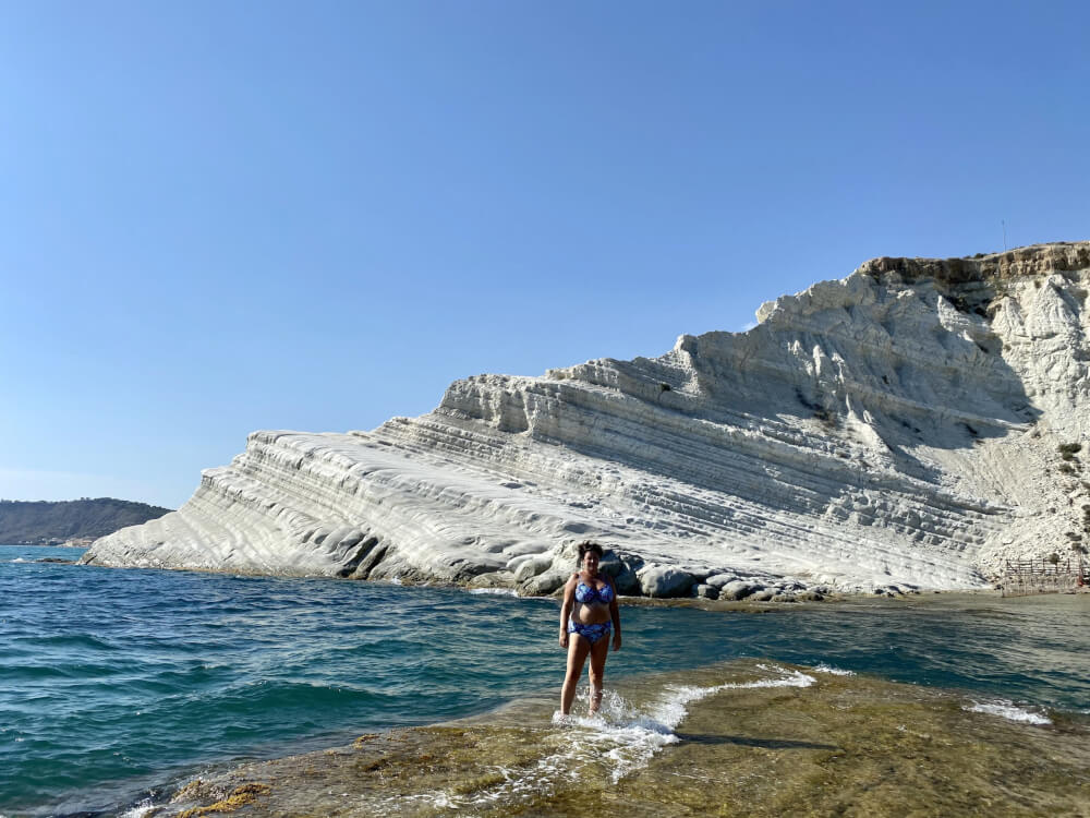 Scala dei Turchi, oftewel Turkse Trappen in Realmonte op Sicilië, Italië