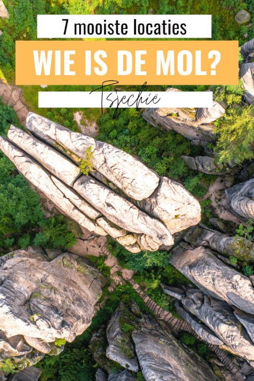 Negen afleveringen lang hebben we mogen genieten van de kandidaten van ‘Wie is de Mol?’ seizoen 21, die in het schitterende landschap van Tsjechië allerlei opdrachten uitvoerden. Van kanoën in grotten, schilderen tussen de zandsteenrotsen en mountainbiken door de bossen. In dit blog  lees je alles over de mooiste locaties in Bohemen, Tsjechië.