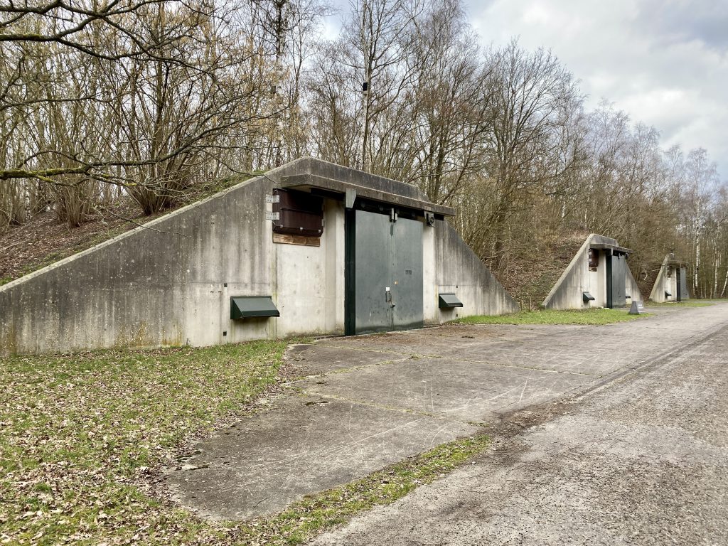 Munitiebunkers Park Vliegbasis Soesterberg