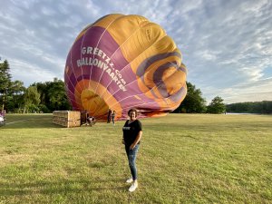 Ballonvaren boven Eindhoven met Greetzz