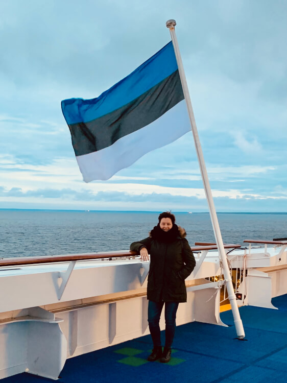 Met de ferry van Tallinn naar Helsinki