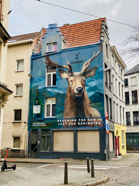 Street art in Antwerpen
