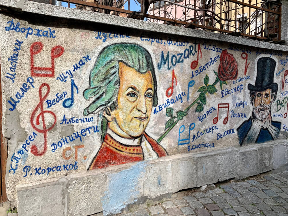 mural mozart