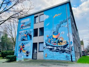 Een wandeling langs de stripmuren van Antwerpen