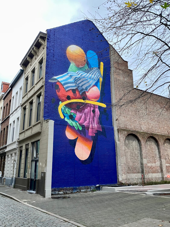 Street art Larsen Bervoets