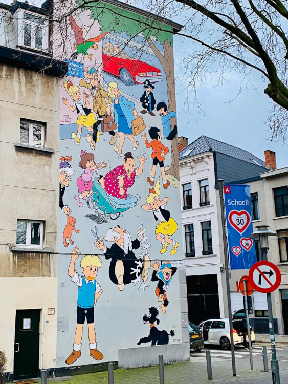 Street art wandeling Antwerpen