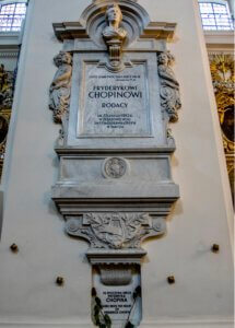 Het hart van Chopin in de Holy Cross Church in Warschau
