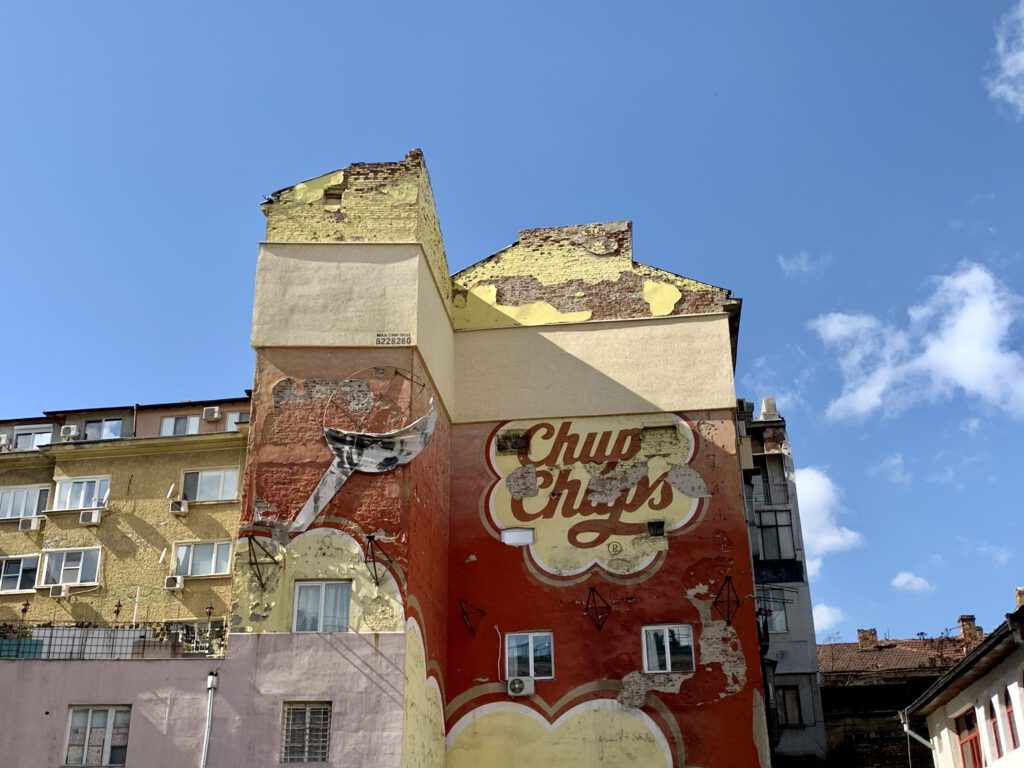 Mural Chupa Chups Sofia