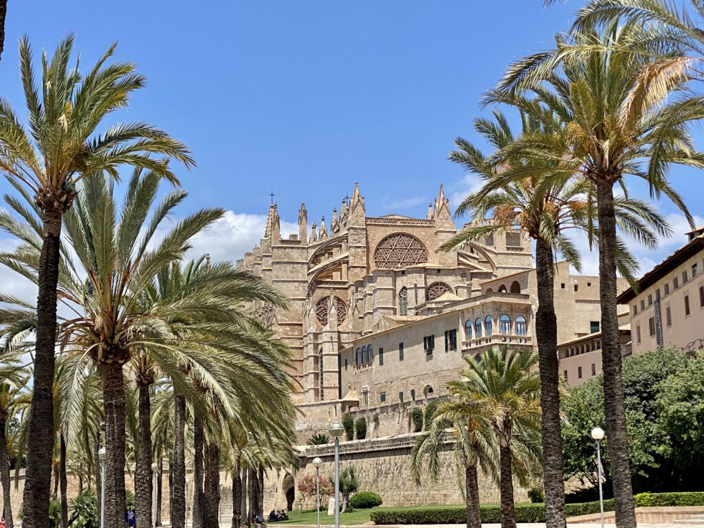 Een van de bezienswaardigheden van Palma de Mallorca: kathedraal La Seu